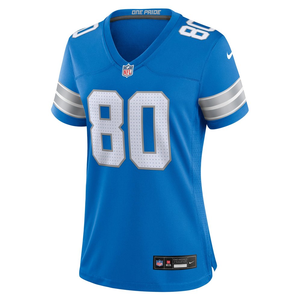 Women's Detroit Lions Jalon Calhoun Blue Game Jersey 2