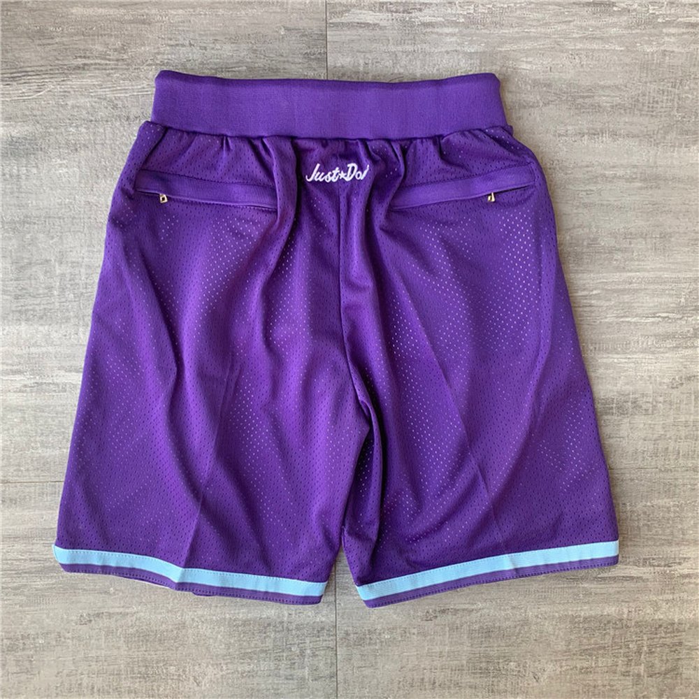 Charlotte Hornets Purple Shorts 4