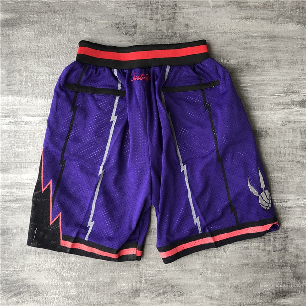 Toronto Raptors Purple Shorts 8