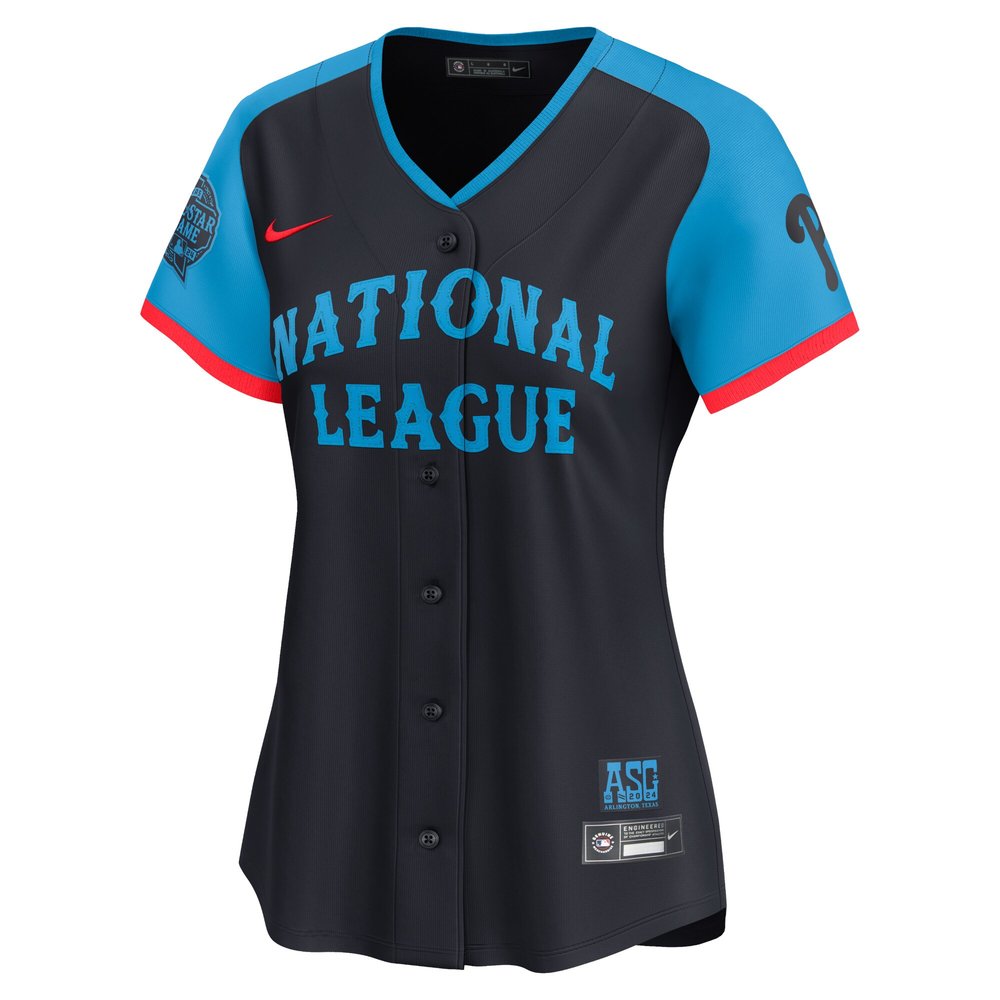 Women's National League Alec Bohm Navy 2024 MLB All-Star Game Limited Player Jersey 2