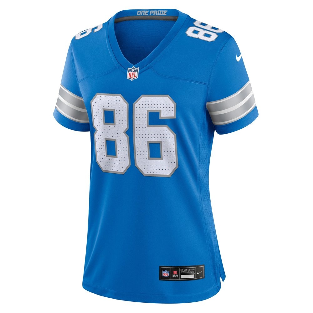 Women's Detroit Lions Isaac Rex Blue Game Jersey 2