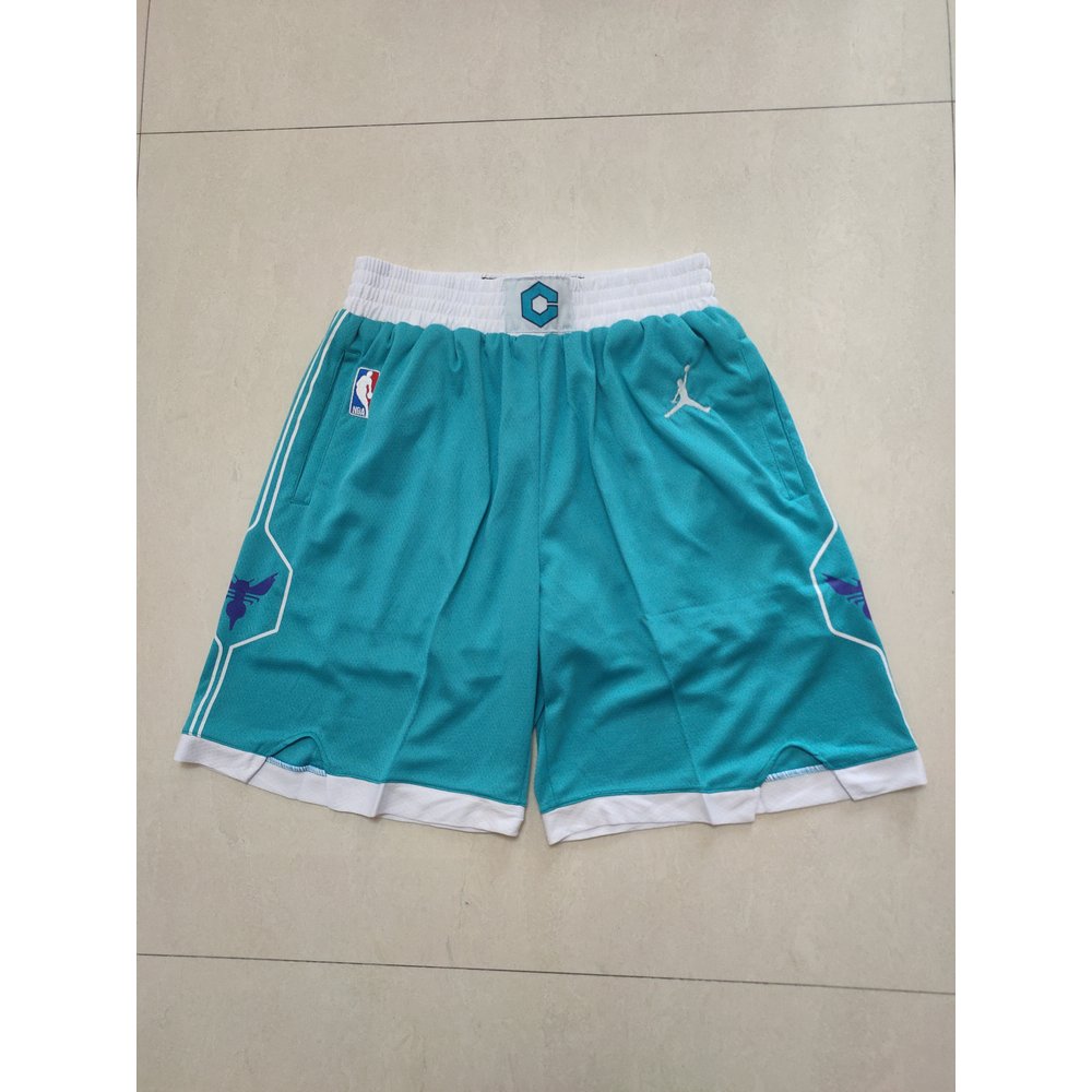 Charlotte Hornets Blue Shorts 2