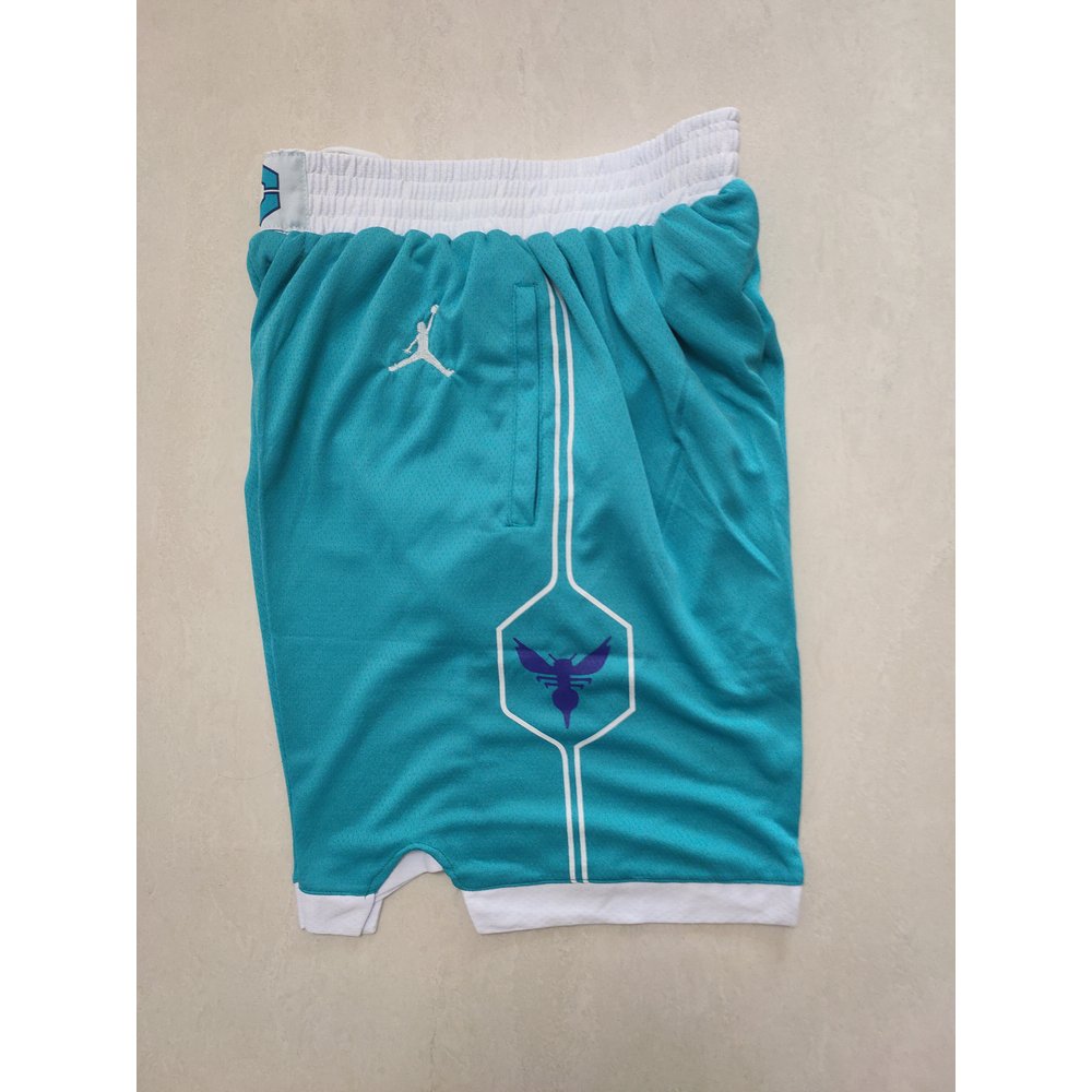 Charlotte Hornets Blue Shorts 3