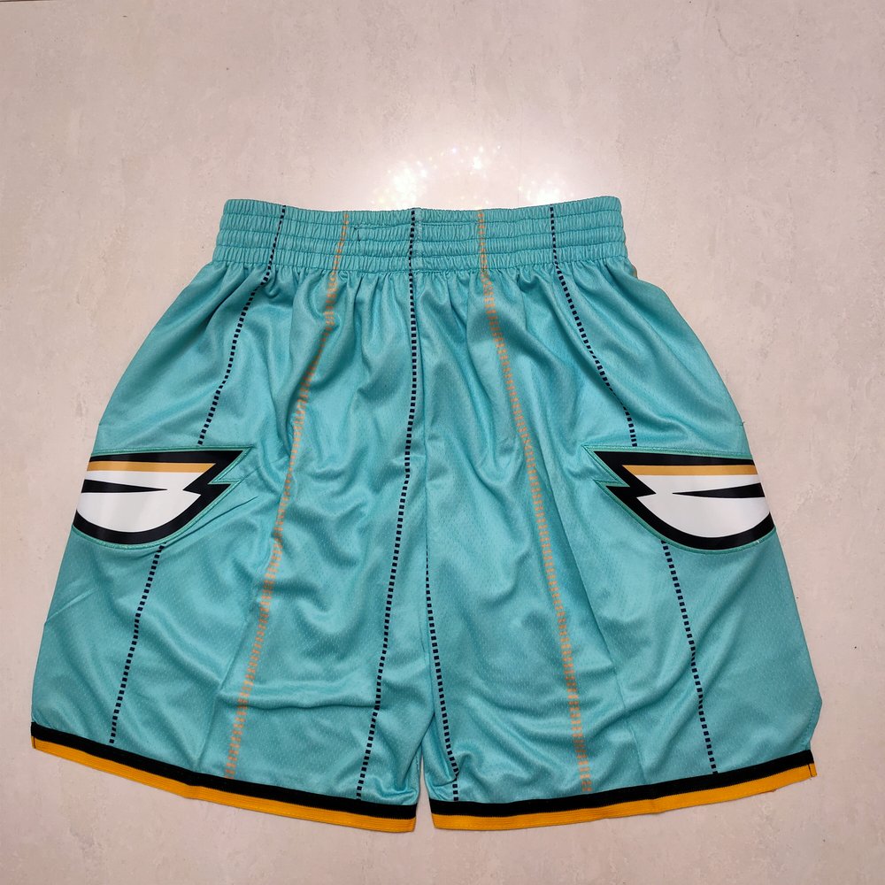 Charlotte Hornets Blue Shorts 4