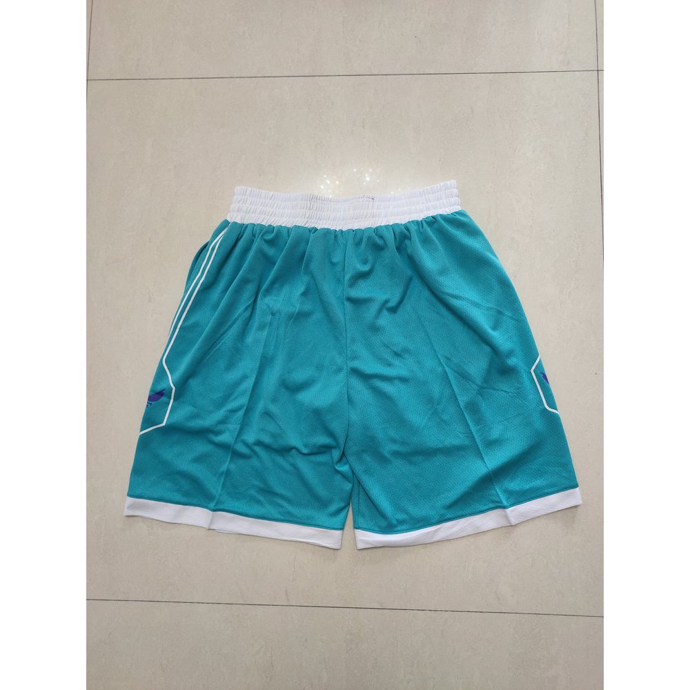 Charlotte Hornets Blue Shorts 7
