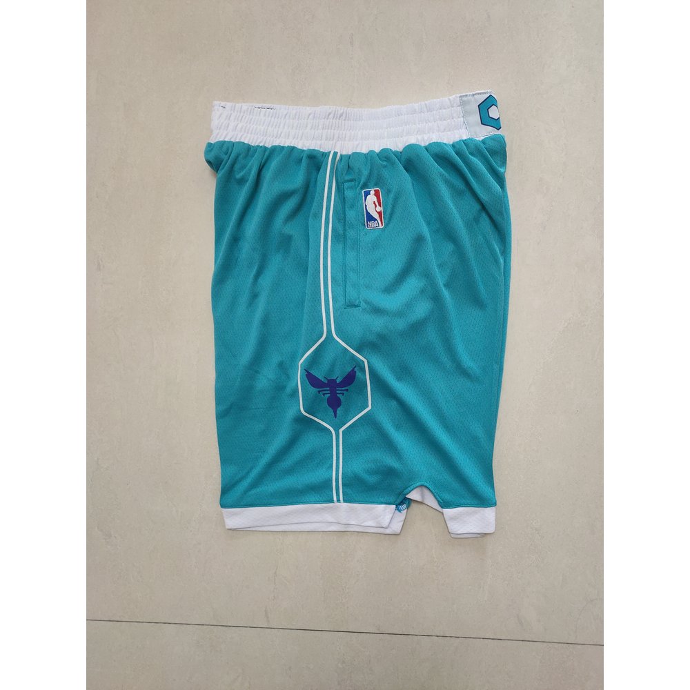 Charlotte Hornets Blue Shorts 8