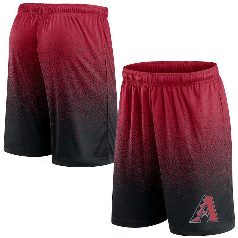 Arizona Diamondbacks Graduated Red Shorts 1