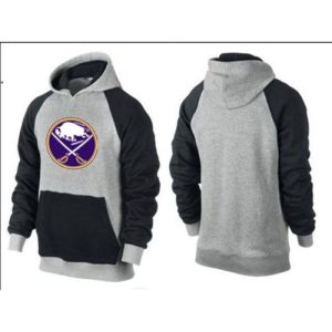 Buffalo Sabres Pullover Hoodie Grey & Black