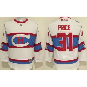 Canadiens #31 Carey Price White 2016 Winter Classic Stitched Youth NHL Jersey