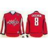 Capitals #8 Alex Ovechkin Red Stitched Youth NHL Jersey