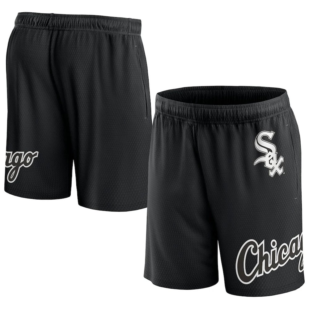 Chicago White Sox Black Shorts 1