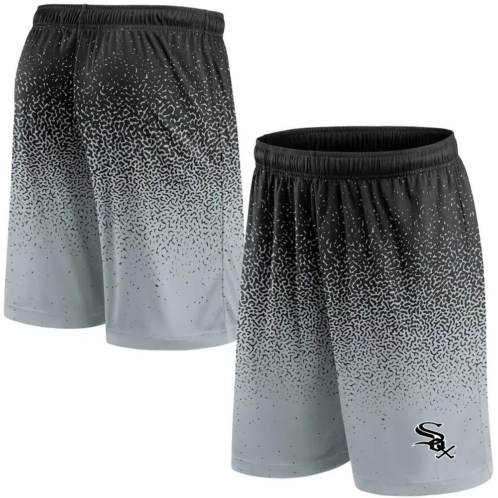 Chicago White Sox Graduated Gray Shorts 1