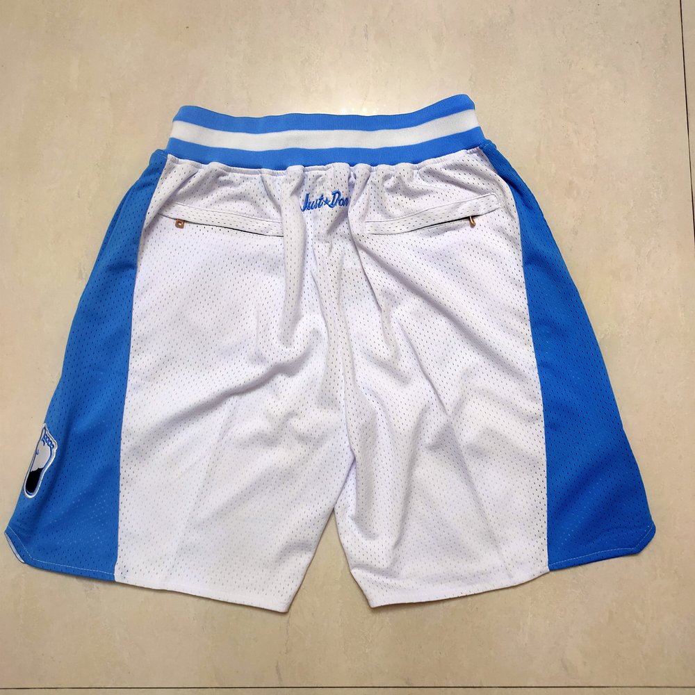 North Carolina Tar Heels White Shorts 2
