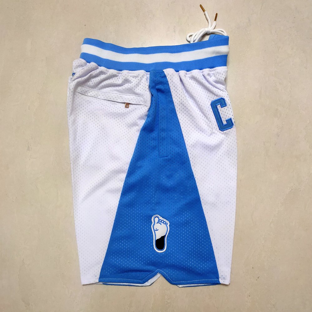 North Carolina Tar Heels White Shorts 5