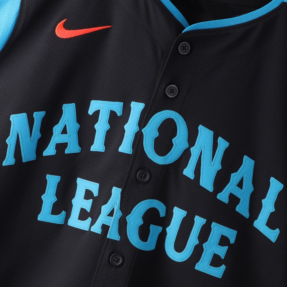 Men's National League Elly De La Cruz Navy 2024 MLB All-Star Game Limited Player Jersey 4