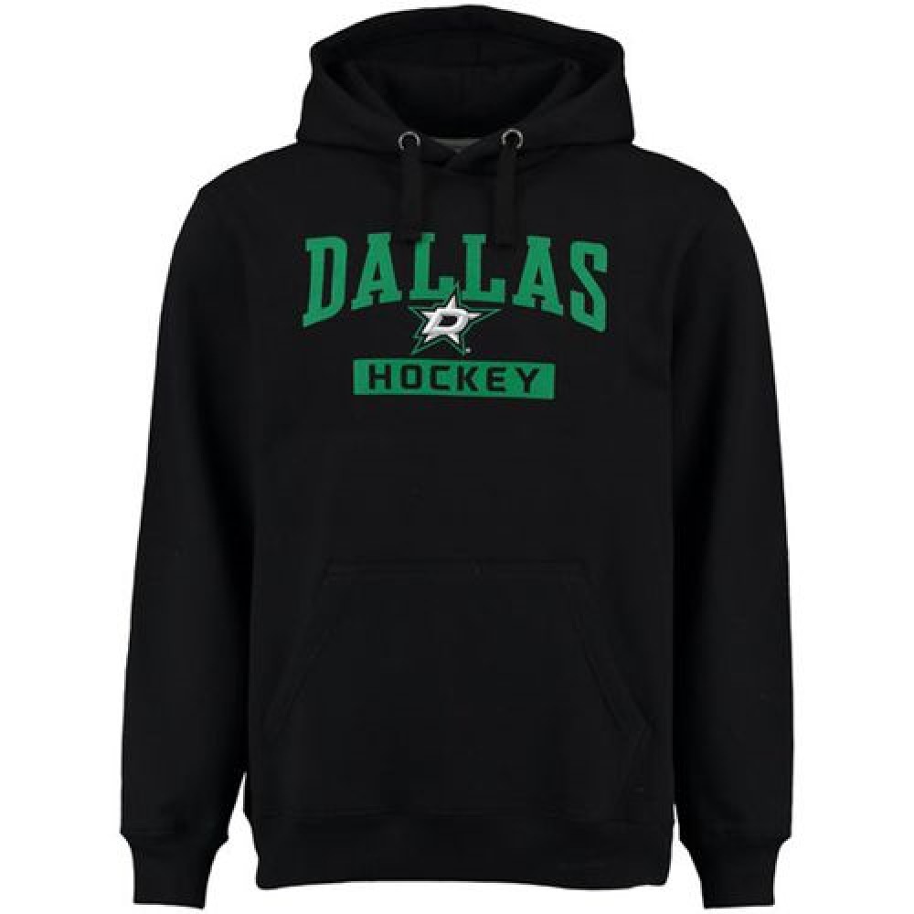 Dallas Stars Rinkside City Pride Pullover Hoodie Black 1