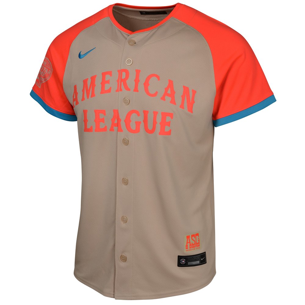 Youth American League Cream 2024 MLB All-Star Game Limited Jersey 2