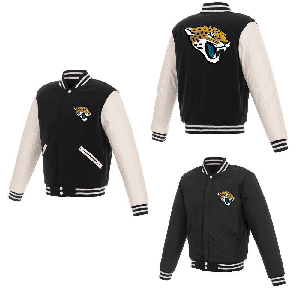 Jacksonville Jaguars Reversible Jacket 1