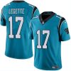 Youth Carolina Panthers #17 Xavier Legette Blue 2024 Draft Vapor Limited Stitched Football Jersey