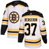 Men's Boston Bruins #37 Patrice Bergeron White Stitched NHL Jersey