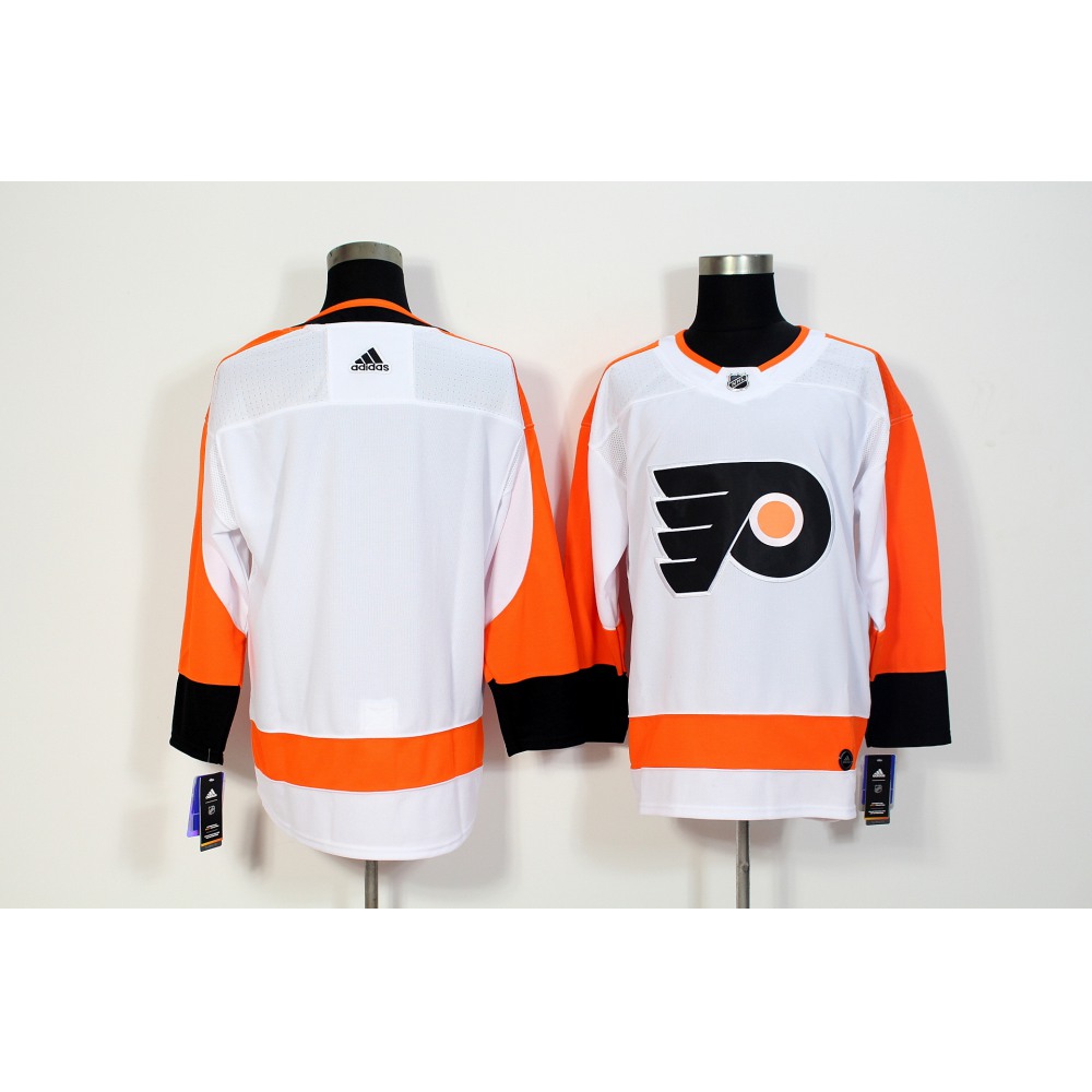 Men's Philadelphia Flyers White Stitched NHL Jersey 1