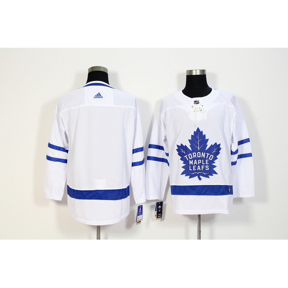 Men's Toronto Maple Leafs White Stitched NHL Jersey 1
