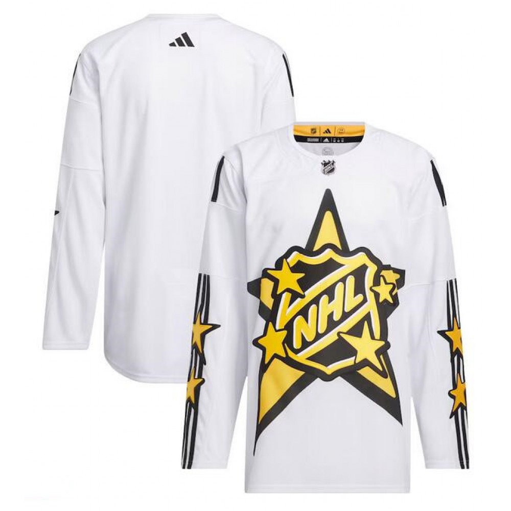 Men's All-Star Game 2024 White Primegreen Stitched Hockey Jersey 1