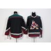 Men's Arizona Coyotes Black CCM Throwback Stitched NHL Jersey