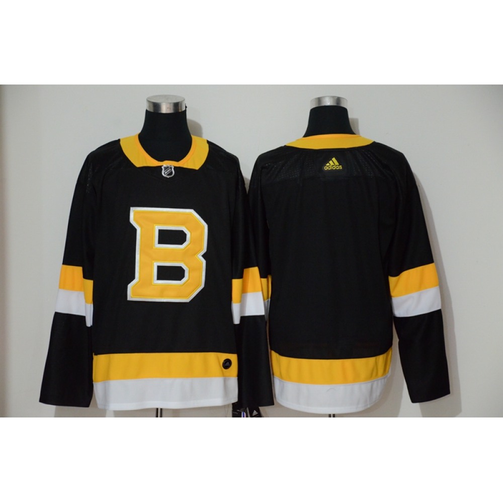 Men's Boston Bruins Black Alternate 2019 Stitched NHL Jersey 1