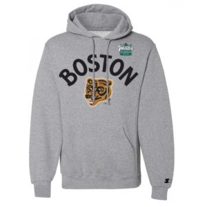 Men's Boston Bruins Gray Winter Classic Starter Pullover Hoodie