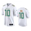 Men's Miami Dolphins #10 Tyreek Hill White Fashion Vapor Untouchable Stitched Football Jersey