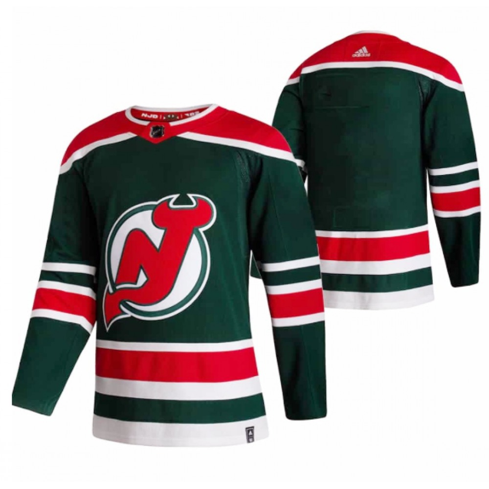 Men's New Jersey Devils Green 2020/21 Special Edition Stitched NHL Jersey 1