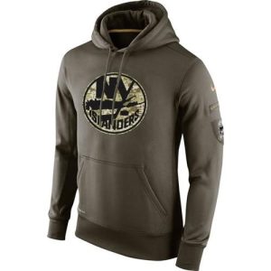 Men's New York Islanders Salute To Service NHL Hoodie
