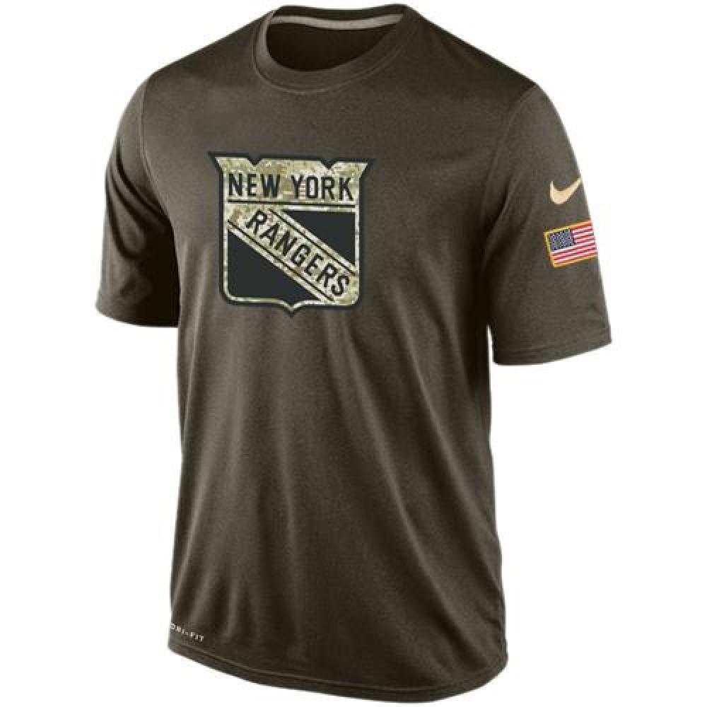 Men's New York Rangers Salute To Service Dri-FIT T-Shirt 1