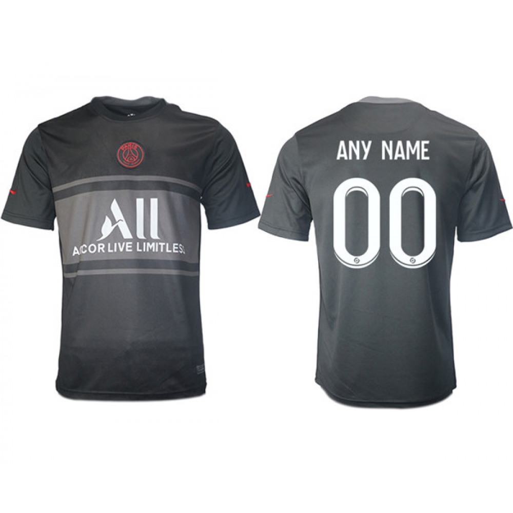 Men's Paris Saint-Germain Custom Soccer Away Jersey 1
