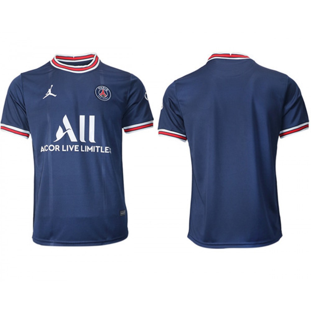 Men's Paris Saint-Germain Navy Soccer Home Jersey 1