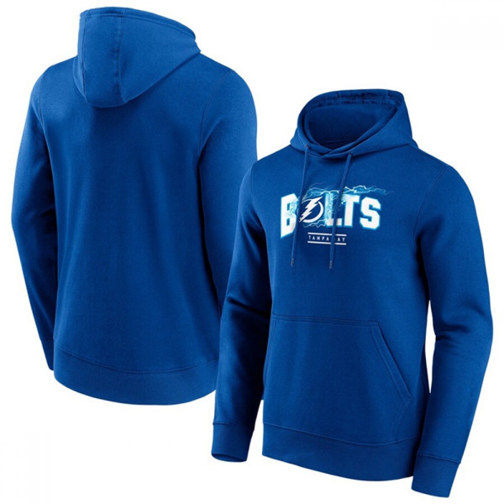 Men's Tampa Bay Lightning Royal Hometown Graphic Hoodie 1
