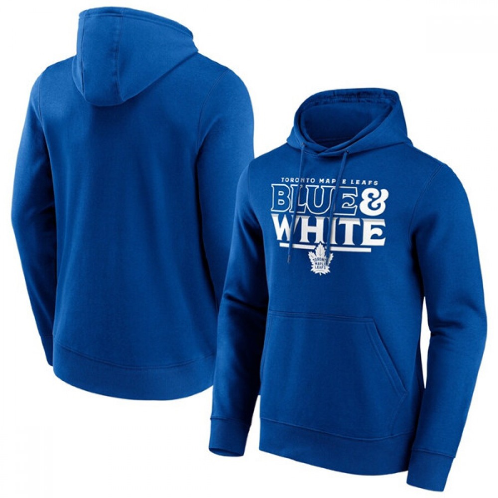 Men's Toronto Maple Leafs Royal Hometown Graphic Hoodie 1
