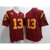 Men's USC Trojans #13 Caleb Williams 2023 F.U.S.E. Red Stitched Jersey