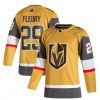 Men's Vegas Golden Knights #29 Marc-Andre Fleury Gold Stitched NHL Jersey