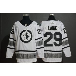 Men's Winnipeg Jets #29 Patrik Laine White 2019 NHL All-Star Game Jersey