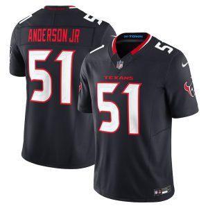 Men's Will Anderson Jr. Navy Houston Texans #51 Vapor F.U.S.E. Limited Jersey