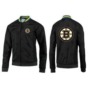 NHL Boston Bruins Zip Jackets Black-3