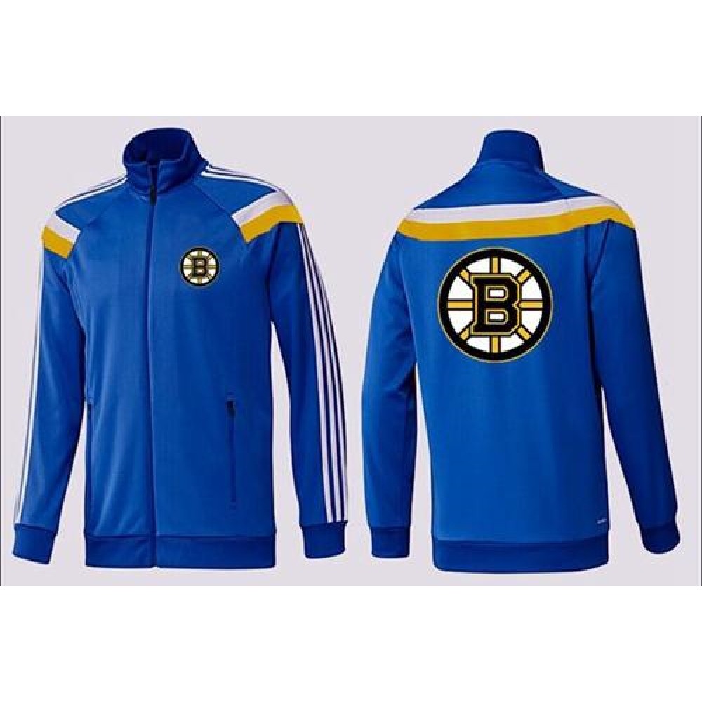 NHL Boston Bruins Zip Jackets Blue-3 1