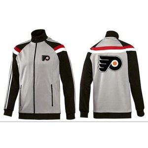 NHL Philadelphia Flyers Zip Jackets Grey