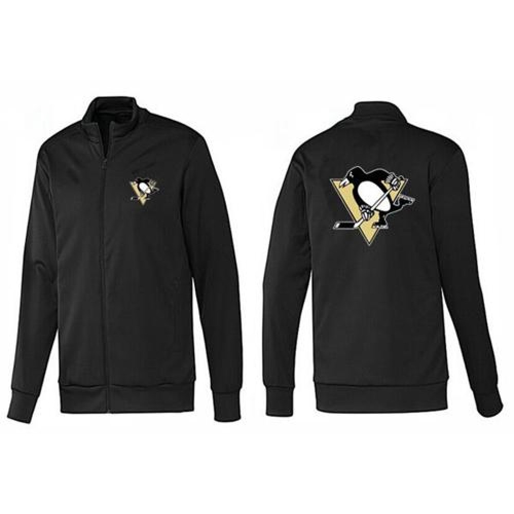 NHL Pittsburgh Penguins Zip Jackets Black-1 1