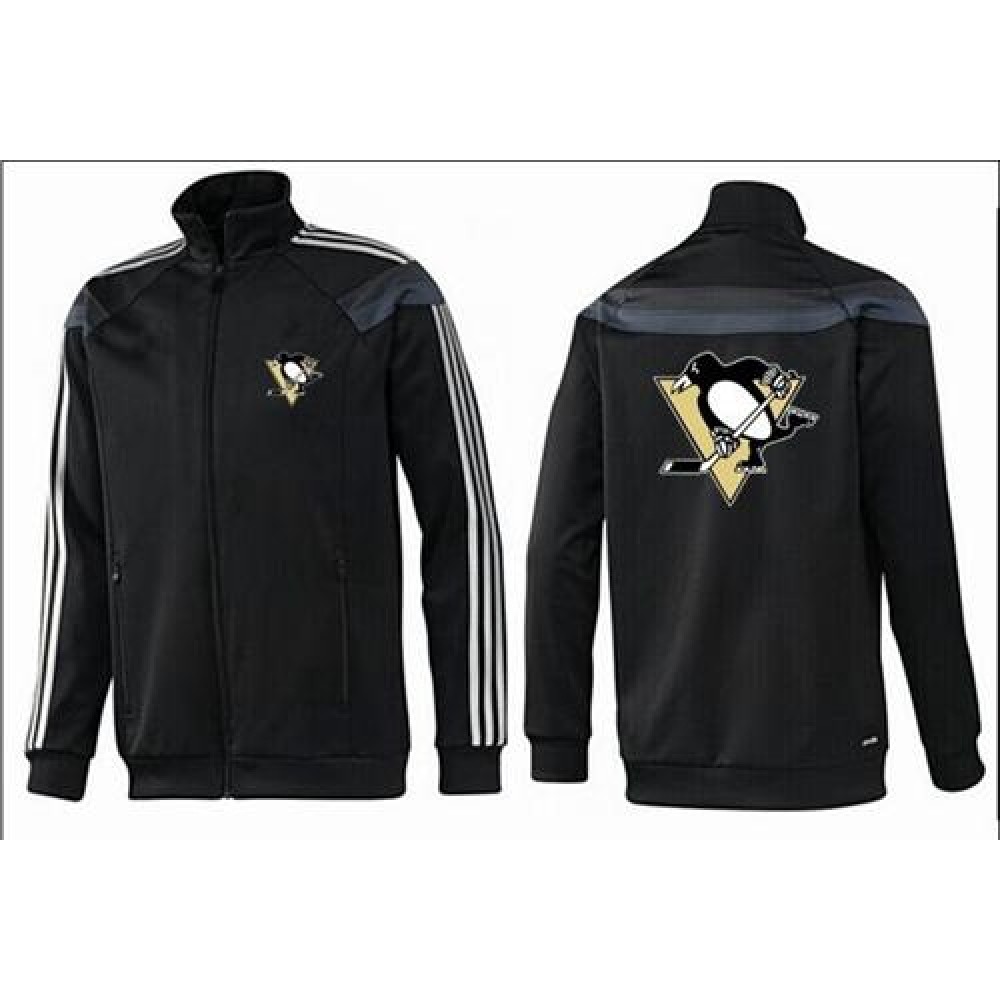 NHL Pittsburgh Penguins Zip Jackets Black-3 1