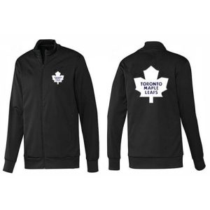 NHL Toronto Maple Leafs Zip Jackets Black-1