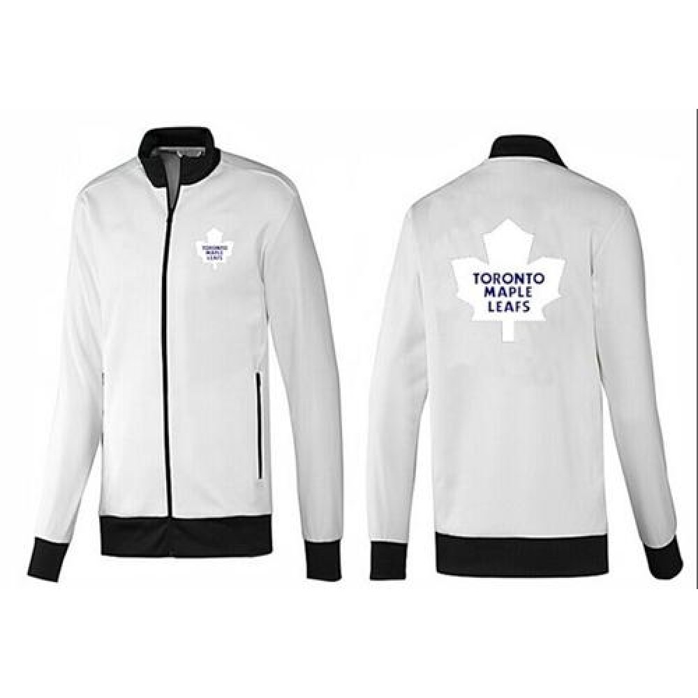 NHL Toronto Maple Leafs Zip Jackets White-1 1
