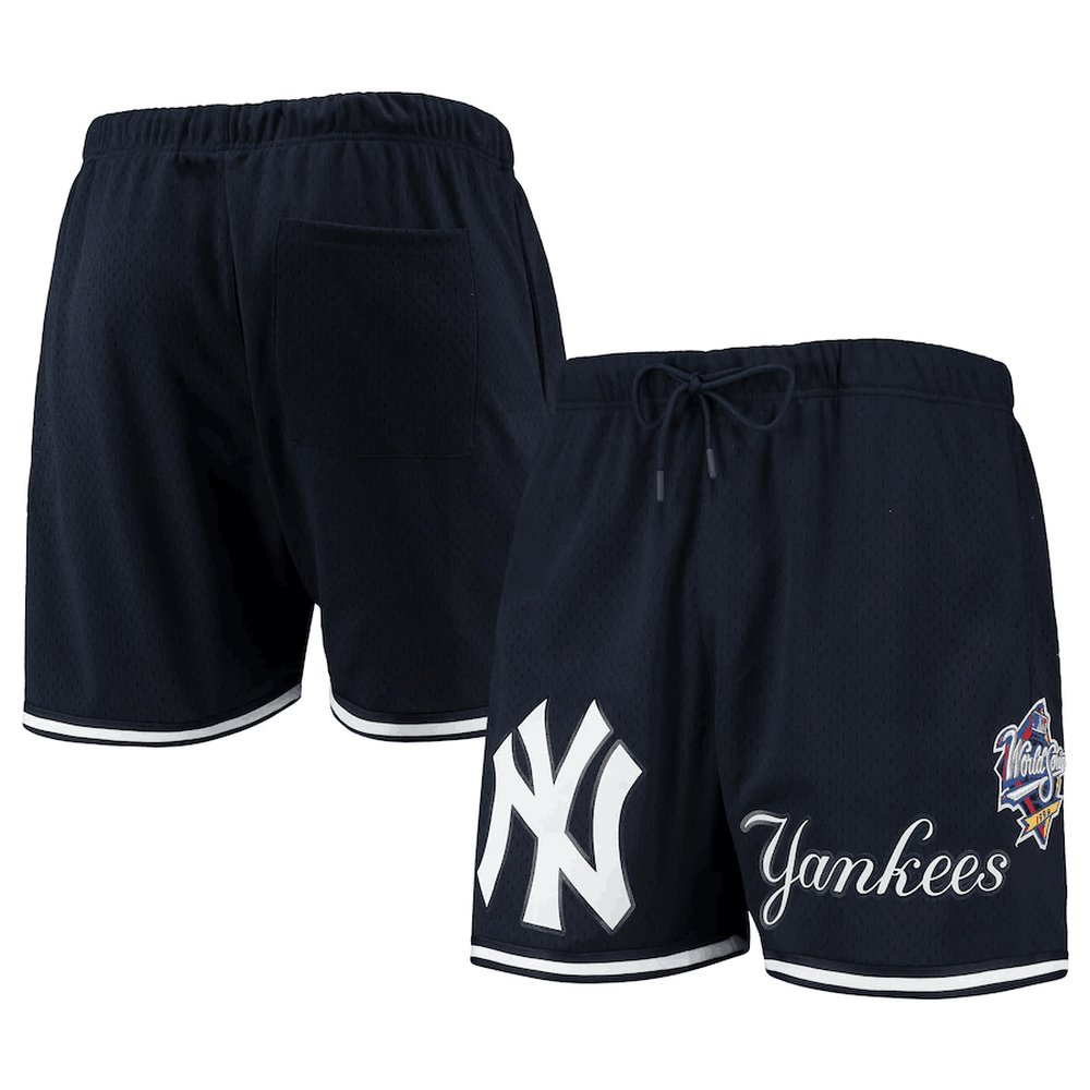 New York Yankees Black Shorts 1